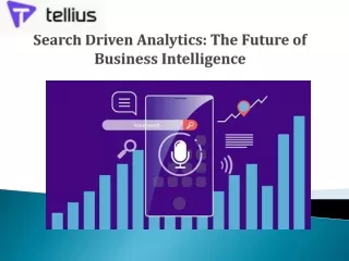 search driven analytics the future of business intelligence