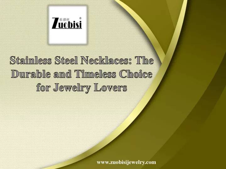 stainless steel necklaces the durable