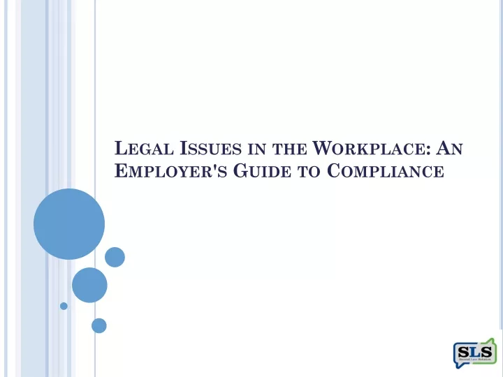 legal issues in the workplace an employer s guide to compliance