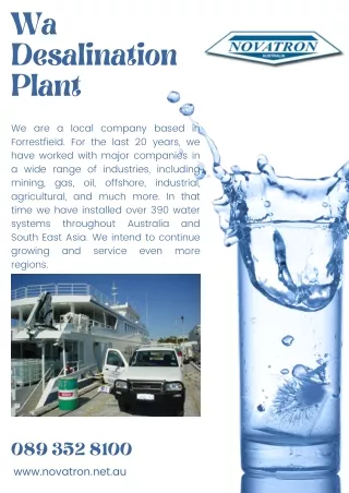 Wa Desalination Plant