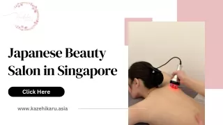Japanese Beauty Salon in Singapore