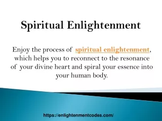 Spiritual Enlightenment