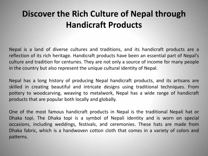 discover the rich culture of nepal through