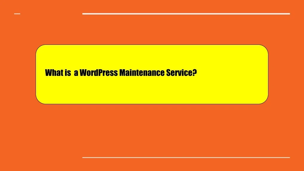 PPT - wordpress website maintenance services PowerPoint Presentation ...
