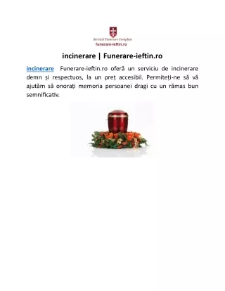 incinerare | Funerare-ieftin.ro