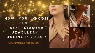 How You Choose The Best Diamond Jewellery Online In Dubai ?
