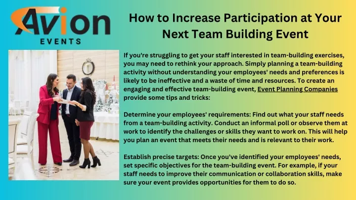 how to increase participation at your next team