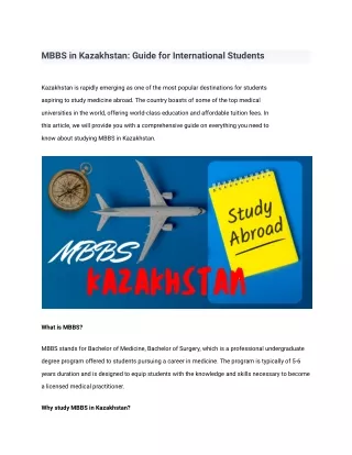 MBBS in Kazakhstan_ Guide for International Students