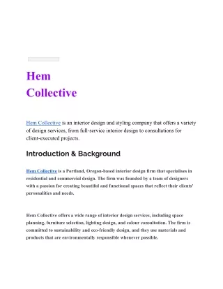 Hem Collective