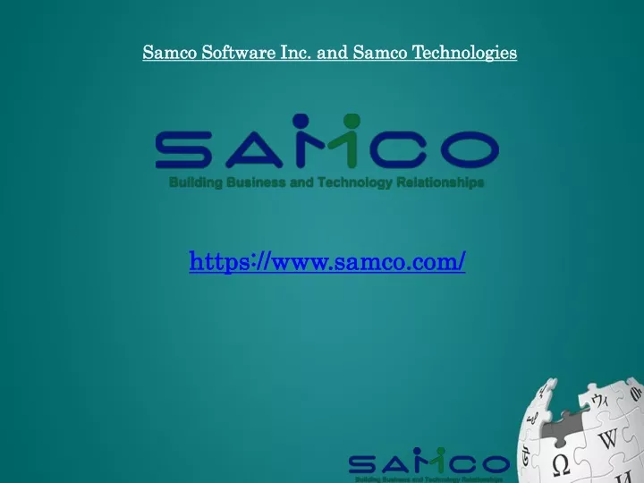samco software inc and samco technologies