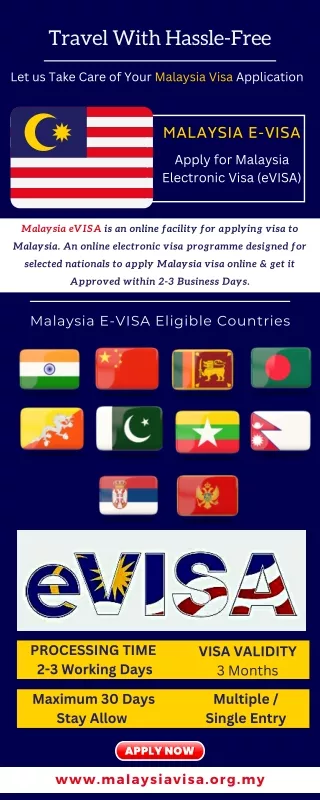 Malaysia Visa Online - Apply Malaysia eVISA