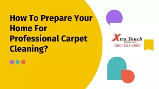 Here are some steps to take before getting your carpets cleaned