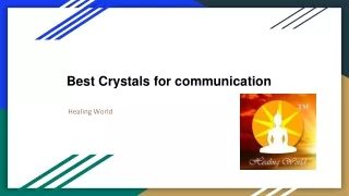 Best Crystals for communication | Healingworld