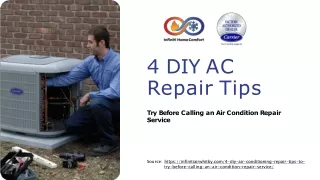 4 DIY AC Repair Tips You Must Try Yourself