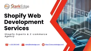 Shopify Web Development Services - Stark Edge