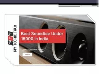 best soundbar under 15000