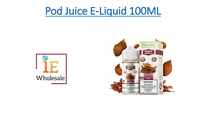 pod juice e liquid 100ml