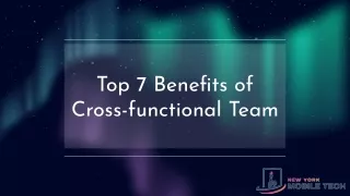 Top 7 Benefits of Cross-functional Team