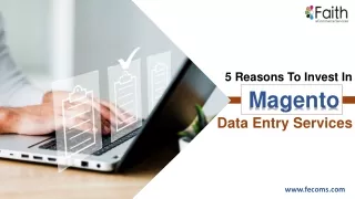 5 reasons to invest in