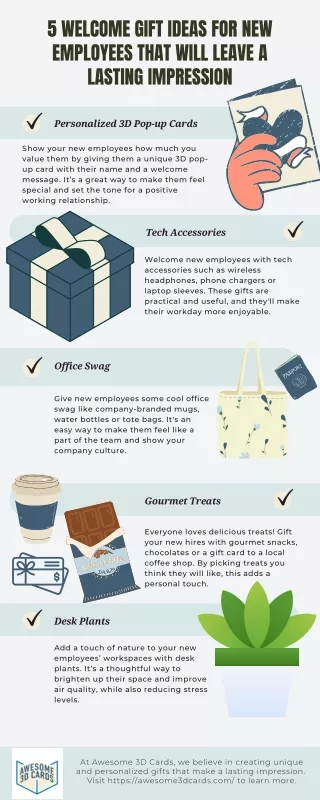 5 Welcome Gift Ideas for New Employees That Will Leave a Lasting Impression