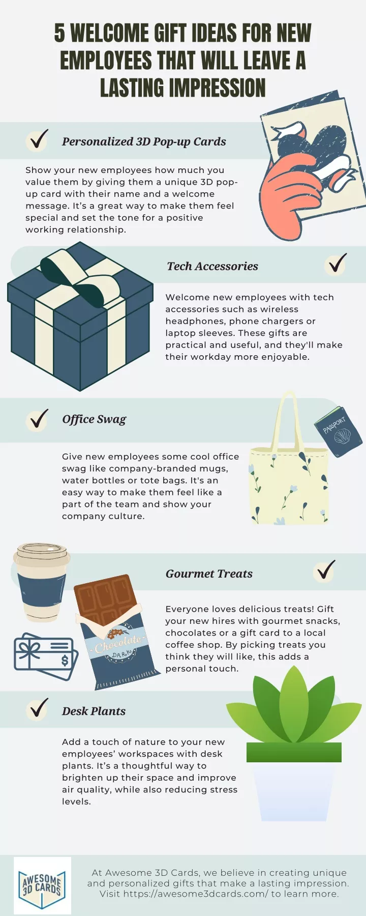 5 welcome gift ideas for new employees that will
