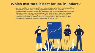 which institute is best for ias in indore