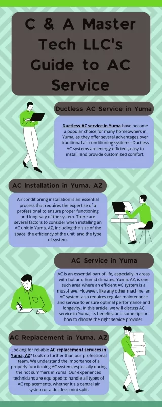 C & A Master Tech LLC's Guide to AC Service