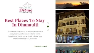 Rental Home In Dhanaulti