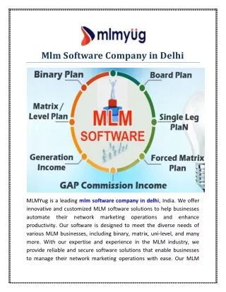 mlm software company in hyderabad