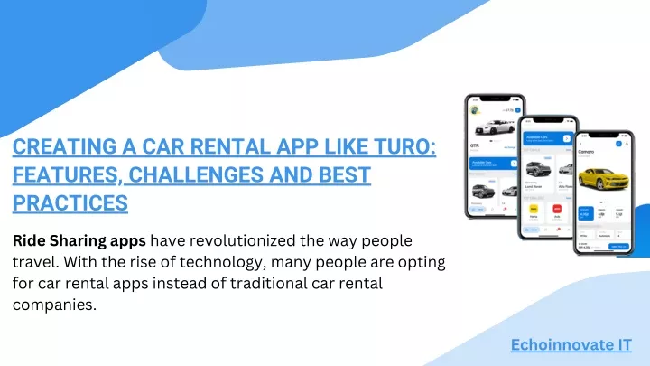 creating a car rental app like turo features