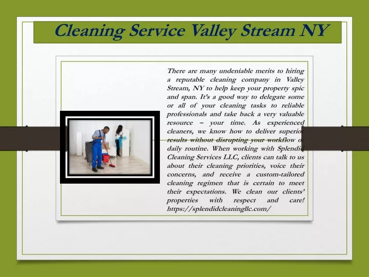 cleaning service valley stream ny