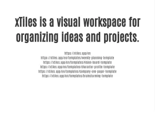 xTiles