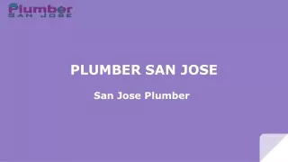 san jose plumber