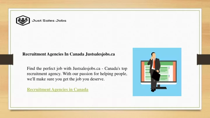 recruitment agencies in canada justsalesjobs ca