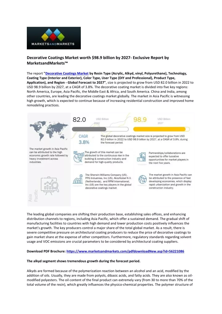 decorative coatings market worth 98 9 billion