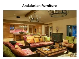 Andalusian furniture