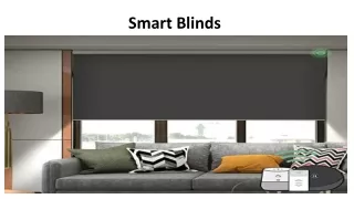 Smart Blinds Dubai