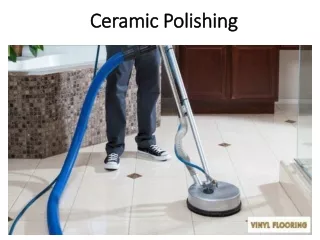 Ceramic polishing Dubai
