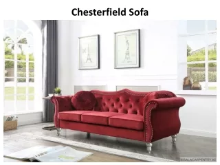 Chesterfield sofa Dubai