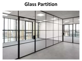 Glass partition Abu Dhabi