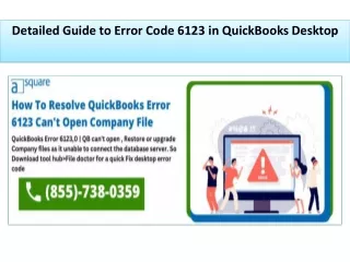 detailed guide to error code 6123 in quickbooks