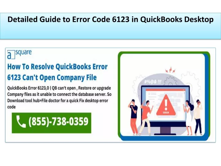 detailed guide to error code 6123 in quickbooks