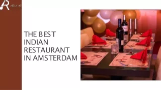 The Best Indian Restaurant in Amsterdam