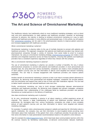 Omni channel Market