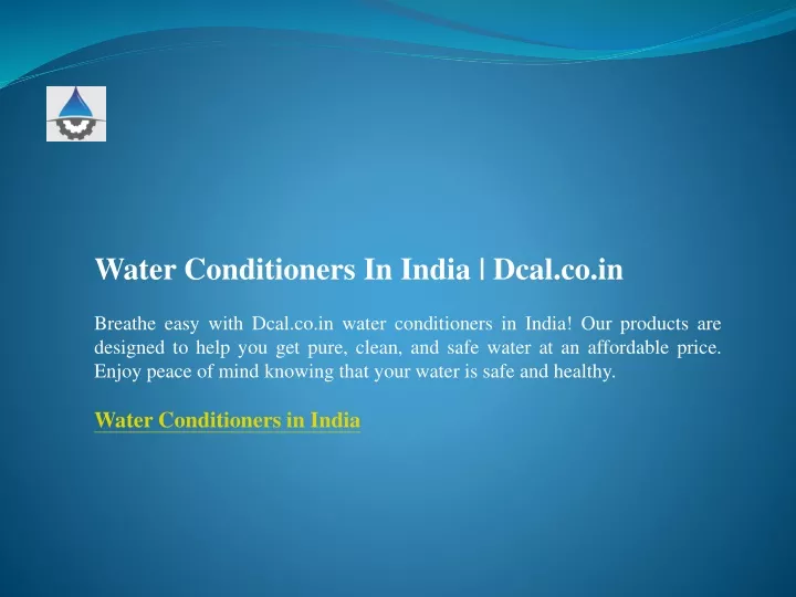 water conditioners in india dcal co in breathe