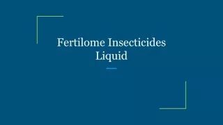 Fertilome Insecticides Liquid