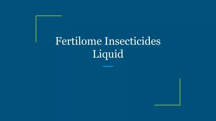 fertilome insecticides liquid