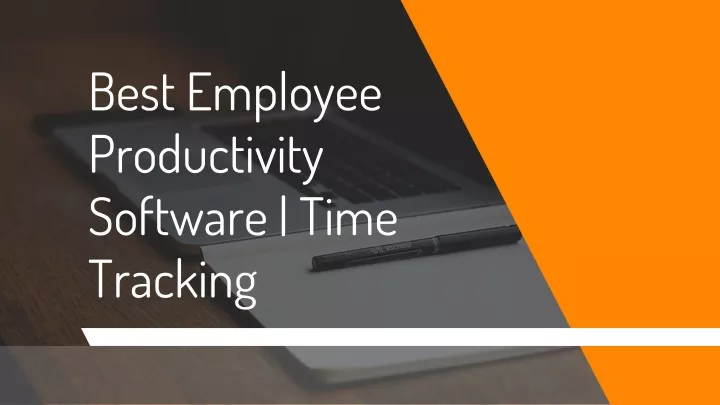 best employee productivity software time tracking