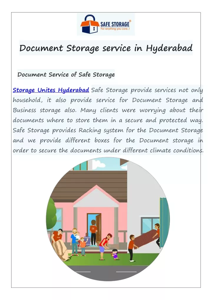 document storage service in hyderabad