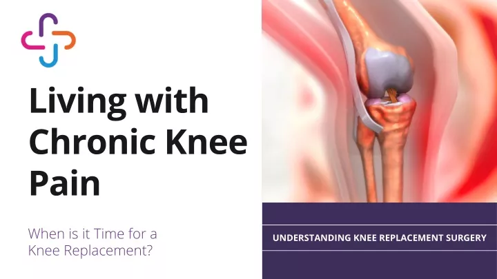 living with chronic knee pain
